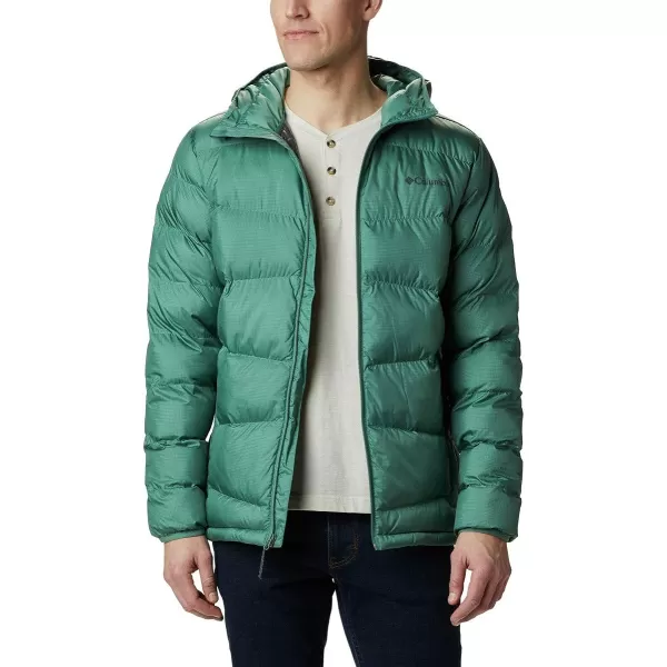 Columbia Mens Fivemile Butte Hooded JacketThyme Green