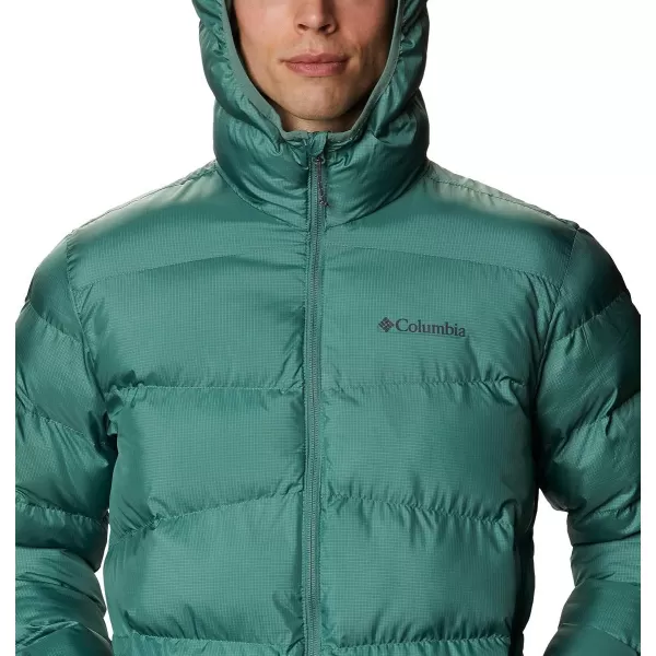 Columbia Mens Fivemile Butte Hooded JacketThyme Green