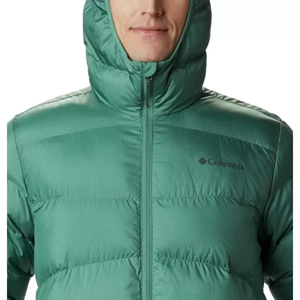 Columbia Mens Fivemile Butte Hooded JacketThyme Green