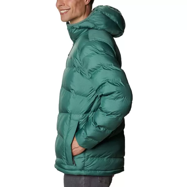 Columbia Mens Fivemile Butte Hooded JacketThyme Green