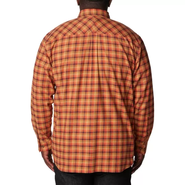 Columbia Mens Flare Gun Stretch FlannelElderberry Gradient Check