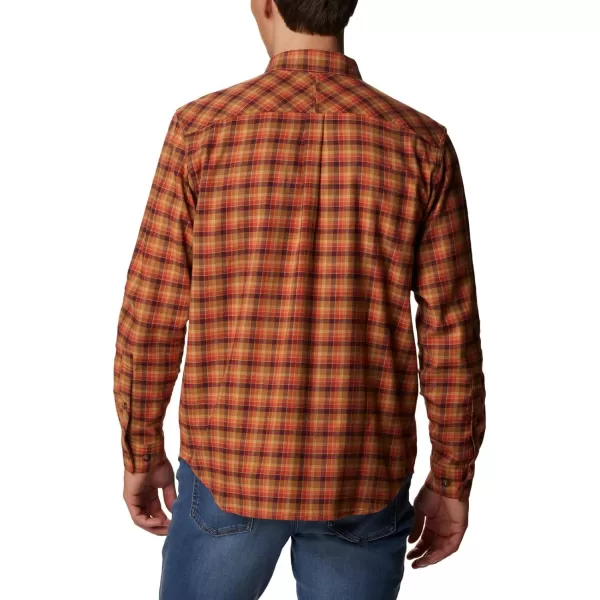 Columbia Mens Flare Gun Stretch FlannelElderberry Gradient Check