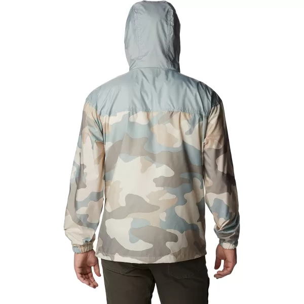 Columbia Mens Flash Challenger Novelty WindbreakerNiagara Mod Camo PrintNiagara