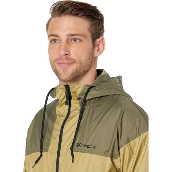 Columbia Mens Flash Challenger WindbreakerSavoryStone Green