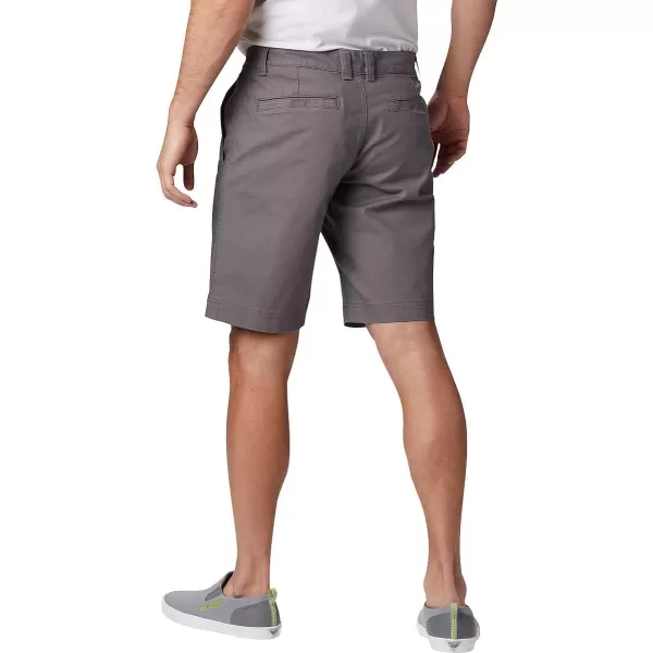 Columbia Mens Flex ROC Short UV Sun Protection Comfort StretchCity Grey