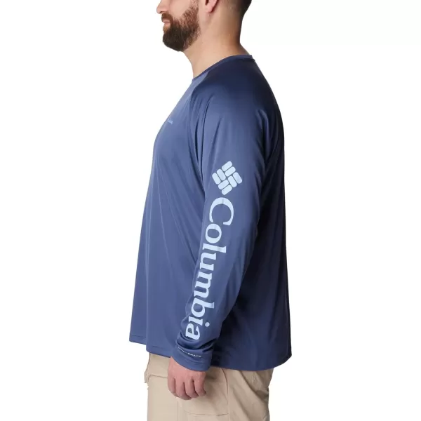 Columbia Mens Fork Stream Long Sleeve ShirtDark Mountain