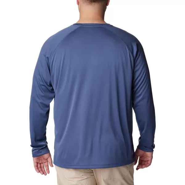 Columbia Mens Fork Stream Long Sleeve ShirtDark Mountain