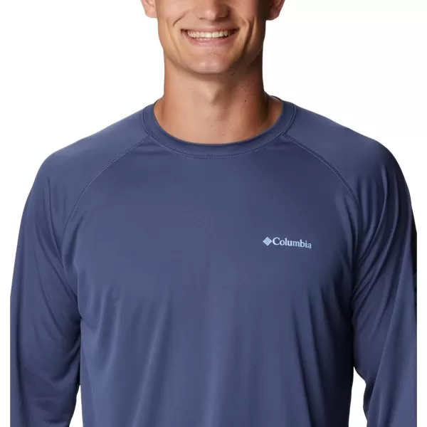 Columbia Mens Fork Stream Long Sleeve ShirtDark Mountain