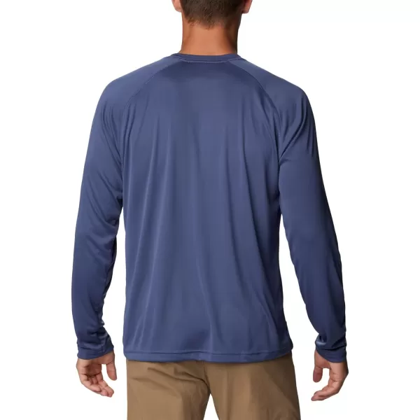 Columbia Mens Fork Stream Long Sleeve ShirtDark Mountain