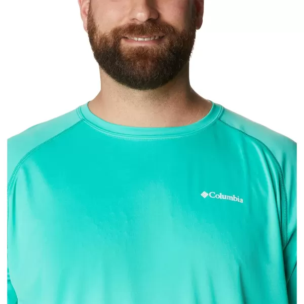 Columbia Mens Fork Stream Long Sleeve ShirtElectric Turquoise