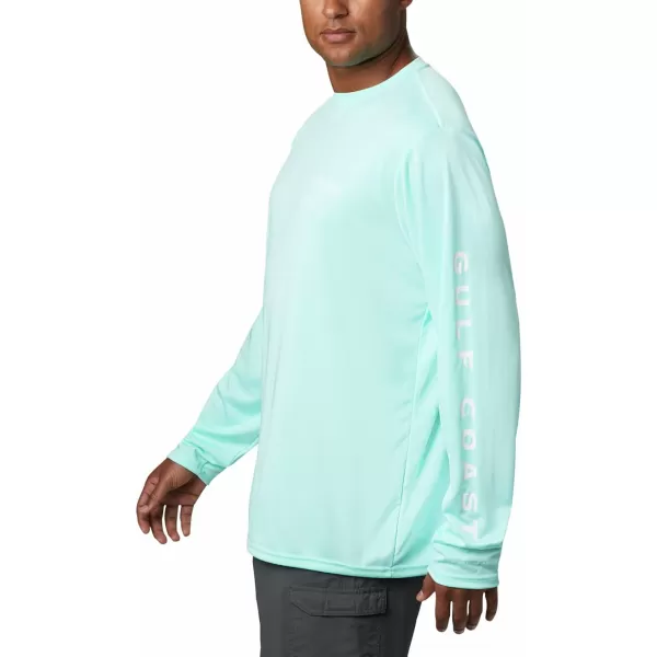 Columbia Mens Fork Stream Long Sleeve ShirtGulf StreamGulf Coast