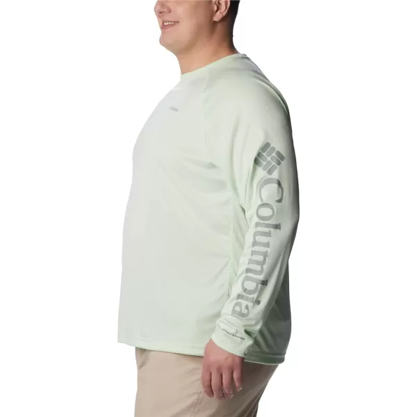 Columbia Mens Fork Stream Long Sleeve ShirtIce Green