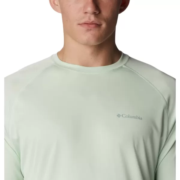 Columbia Mens Fork Stream Long Sleeve ShirtIce Green