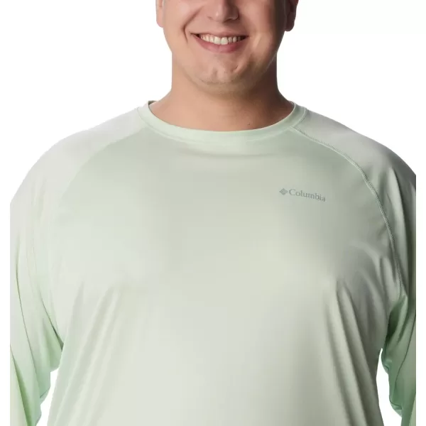 Columbia Mens Fork Stream Long Sleeve ShirtIce Green