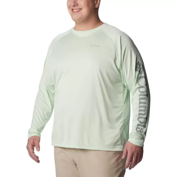 Columbia Mens Fork Stream Long Sleeve ShirtIce Green