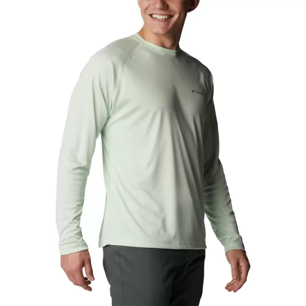 Columbia Mens Fork Stream Long Sleeve ShirtIce Green