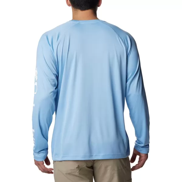 Columbia Mens Fork Stream Long Sleeve ShirtJet Stream