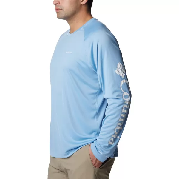 Columbia Mens Fork Stream Long Sleeve ShirtJet Stream