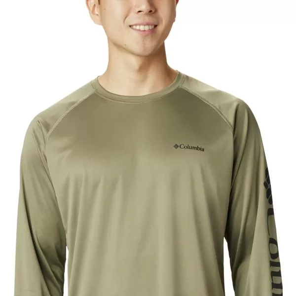 Columbia Mens Fork Stream Long Sleeve ShirtSageBlack