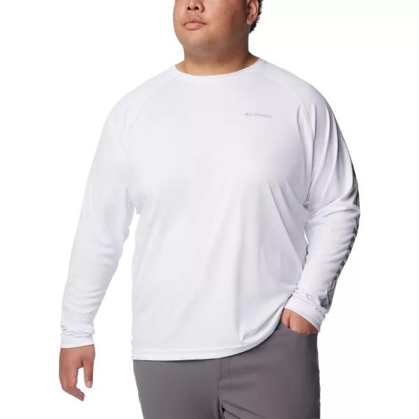 Columbia Mens Fork Stream Long Sleeve ShirtWhite