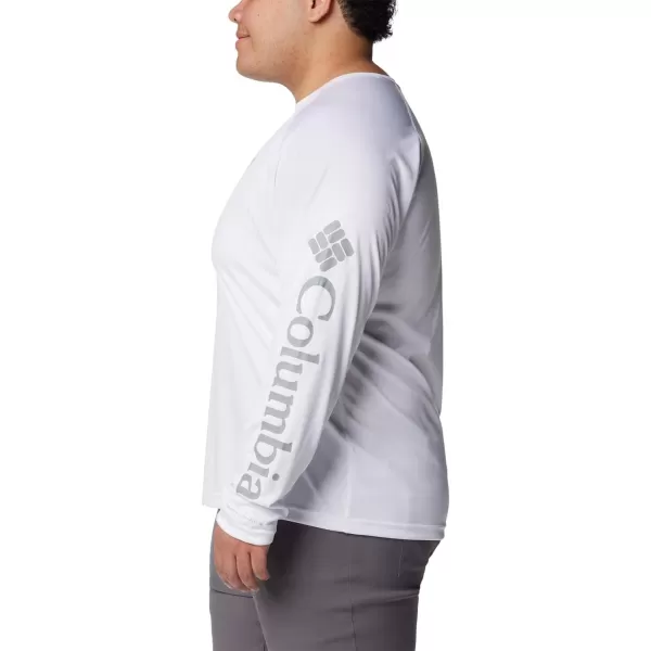 Columbia Mens Fork Stream Long Sleeve ShirtWhite