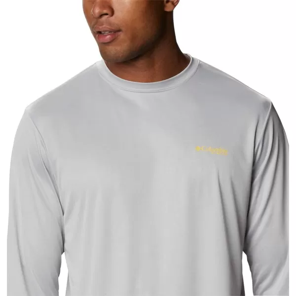 Columbia Mens Fork Stream Long Sleeve ShirtWhiteTexas