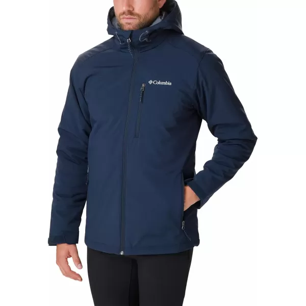 Columbia Mens Gate Racer SoftshellCollegiate Navy