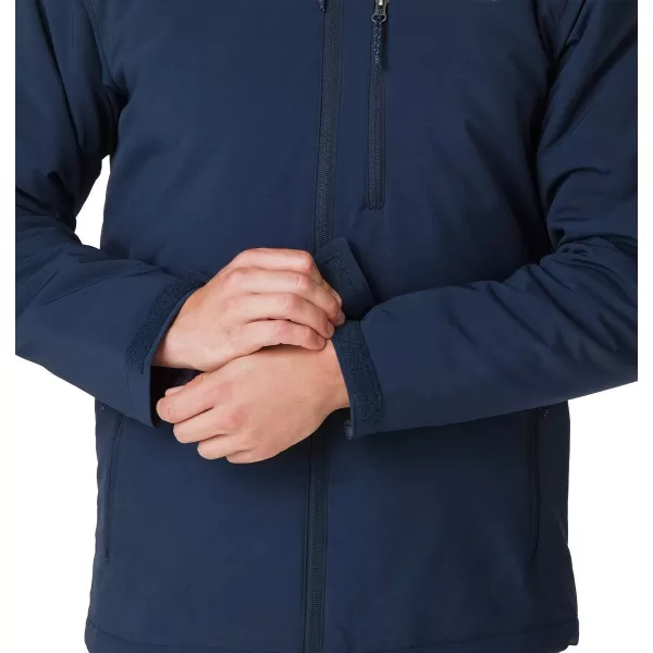 Columbia Mens Gate Racer SoftshellCollegiate Navy