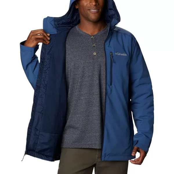 Columbia Mens Gate Racer SoftshellNight Tide