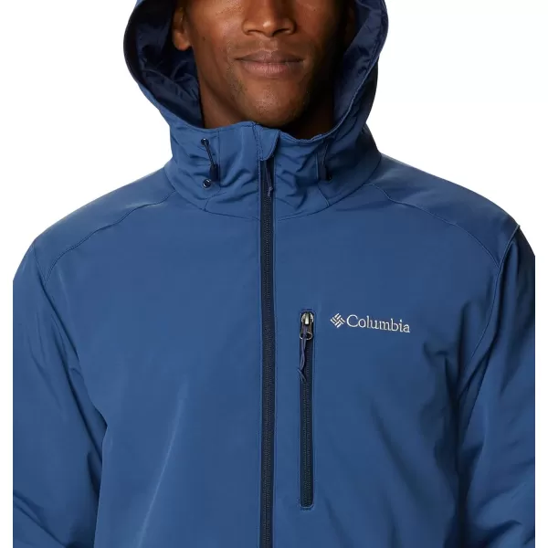 Columbia Mens Gate Racer SoftshellNight Tide