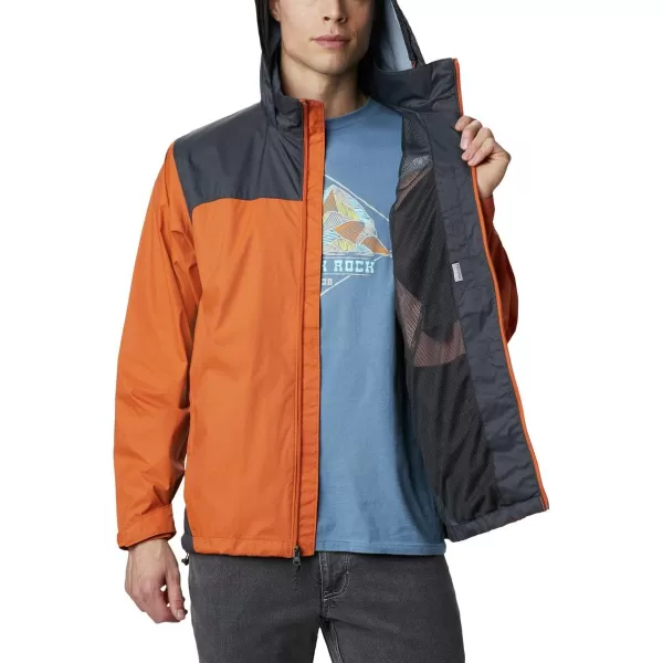 Columbia Mens Glennaker Rain JacketHarvestShark