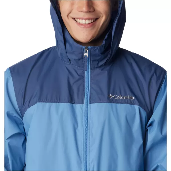 Columbia Mens Glennaker Rain JacketSkylerDark Mountain