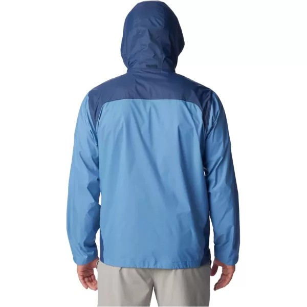 Columbia Mens Glennaker Rain JacketSkylerDark Mountain