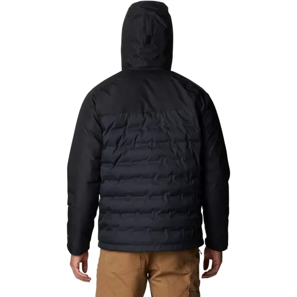 Columbia Mens Grand Trek Ii Down Hooded JacketBlack