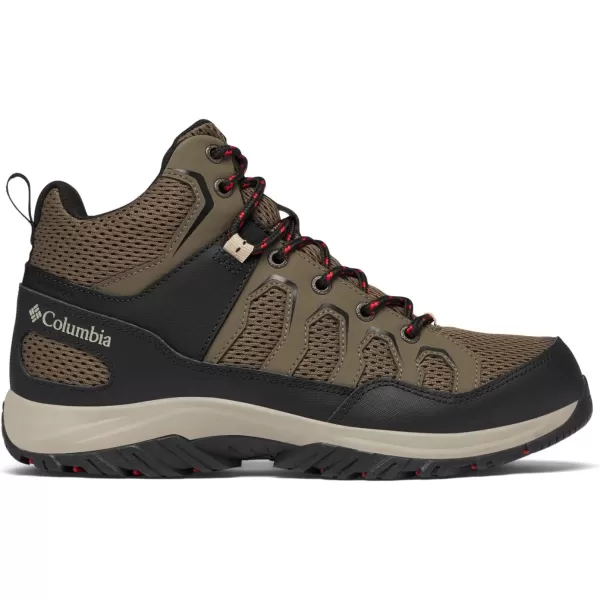 Columbia Mens Granite Trail Mid Waterproof Hiking ShoeMudBlack