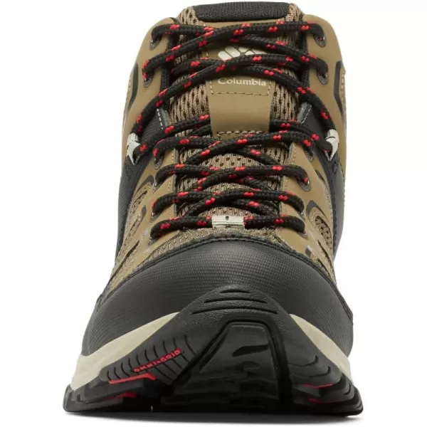 Columbia Mens Granite Trail Mid Waterproof Hiking ShoeMudBlack