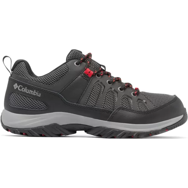 Columbia Mens Granite Trail Waterproof Hiking ShoeSharkMountain Red