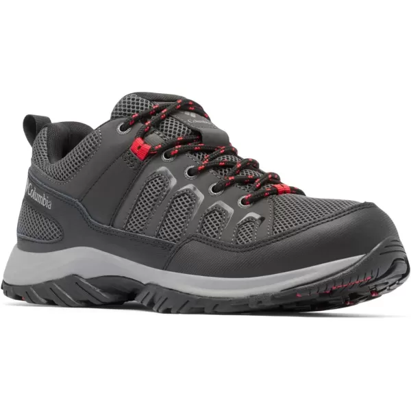 Columbia Mens Granite Trail Waterproof Hiking ShoeSharkMountain Red