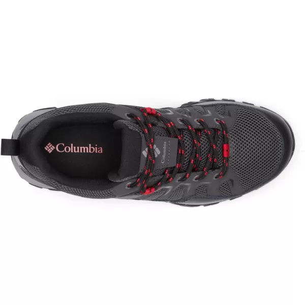 Columbia Mens Granite Trail Waterproof Hiking ShoeSharkMountain Red