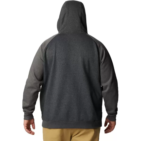 Columbia Mens Hart Mountain Ii HoodieBlack HeatherShark Heather