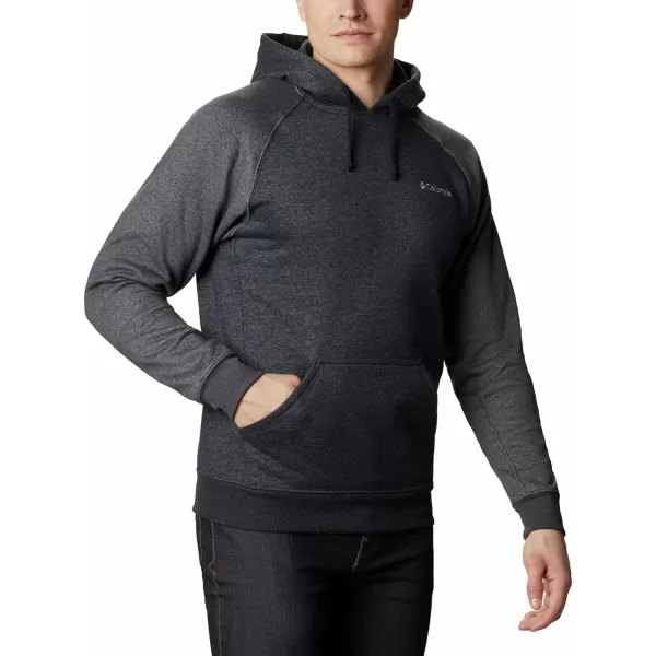 Columbia Mens Hart Mountain Ii HoodieBlack HeatherShark Heather