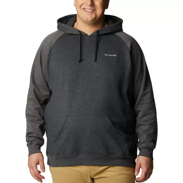 Columbia Mens Hart Mountain Ii HoodieBlack HeatherShark Heather