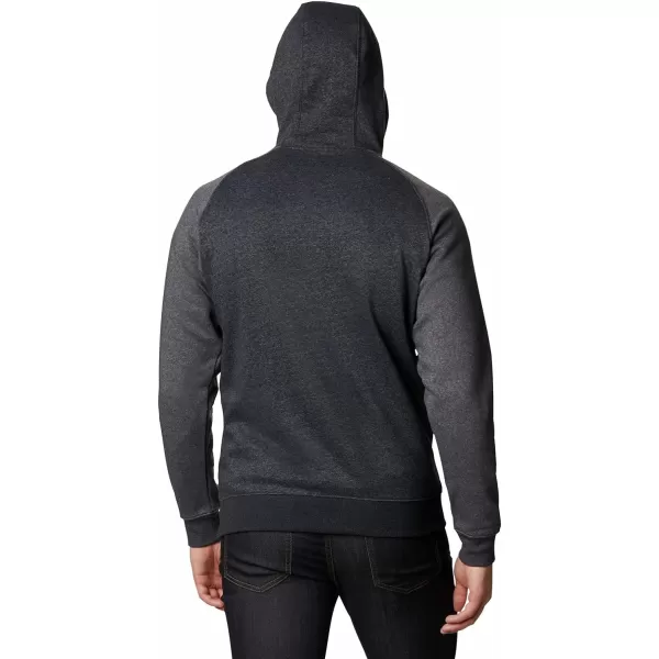 Columbia Mens Hart Mountain Ii HoodieBlack HeatherShark Heather