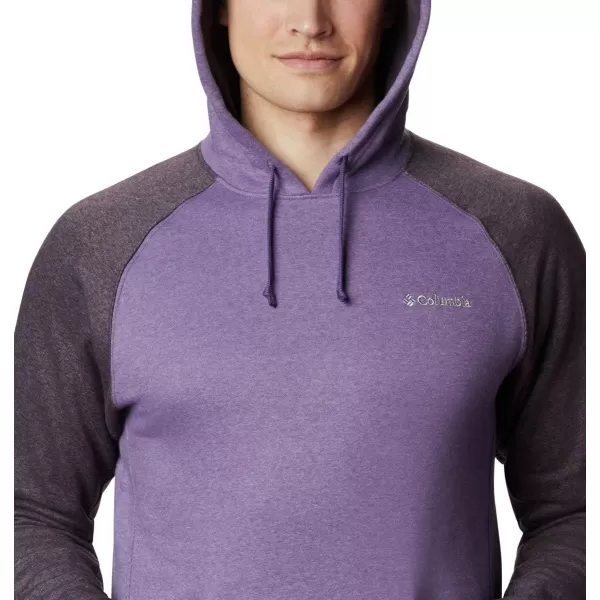 Columbia Mens Hart Mountain Ii HoodieSoft PurpleDark Purple Heather