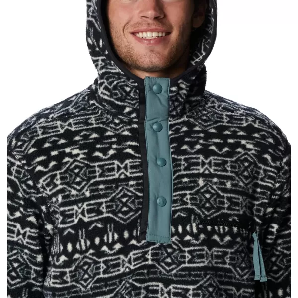 Columbia Mens Helvetia HoodieBlack Geo Print