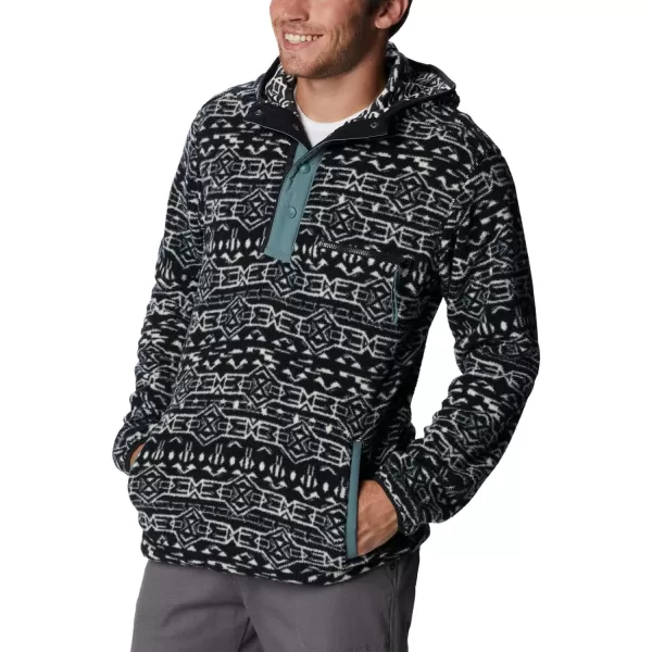 Columbia Mens Helvetia HoodieBlack Geo Print