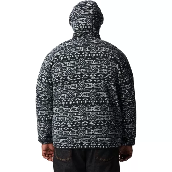 Columbia Mens Helvetia HoodieBlack Geo Print