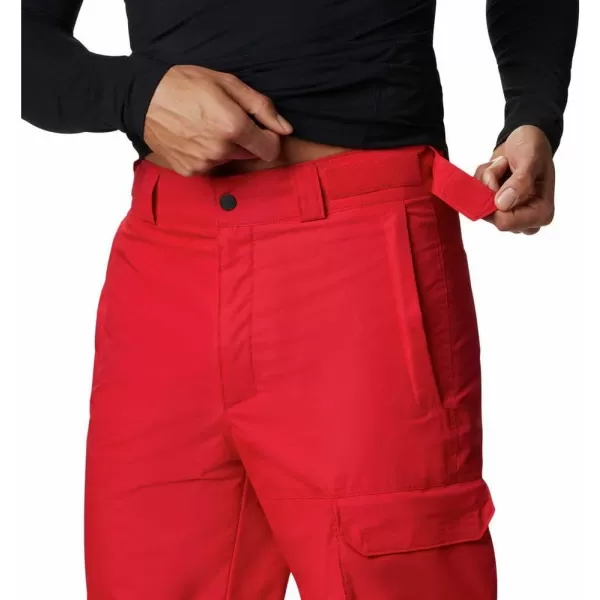 Columbia Mens Hero Snow PantMountain Red