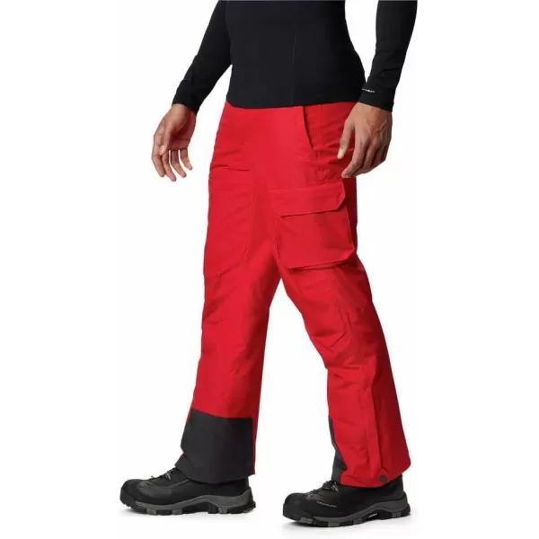 Columbia Mens Hero Snow PantMountain Red