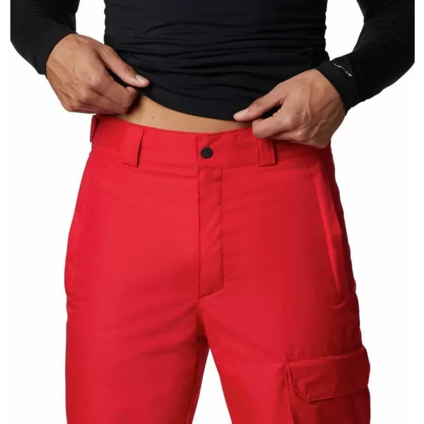 Columbia Mens Hero Snow PantMountain Red